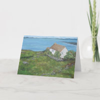 Irish Christmas Greeting Card, Holiday, Card