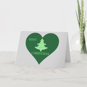 Irish Christmas Holiday Card