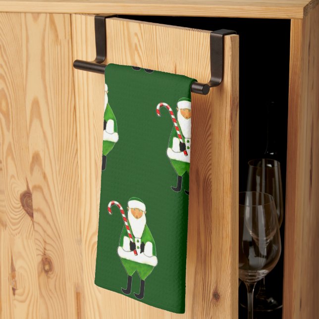 Irish Christmas Kitchen Towel (Thirds Fold)