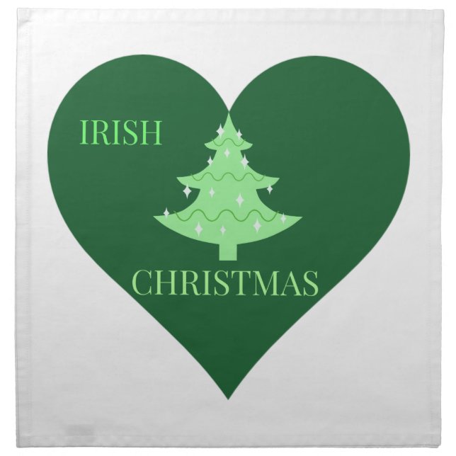 Irish Christmas Napkin (Front)