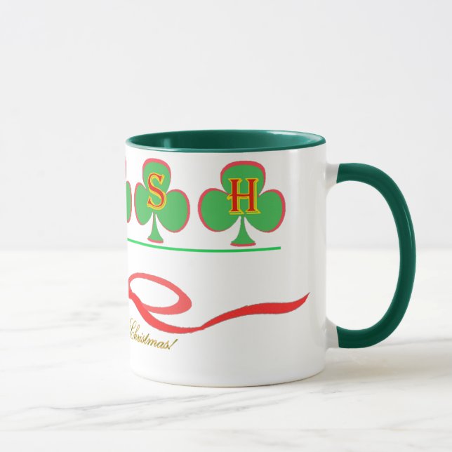 Irish Christmas Ringer Mug (Right)