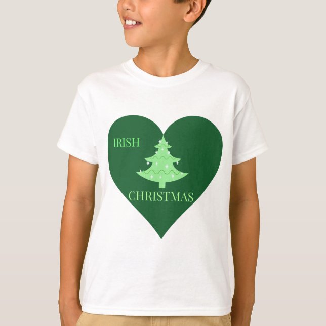 Irish Christmas T-Shirt (Front)