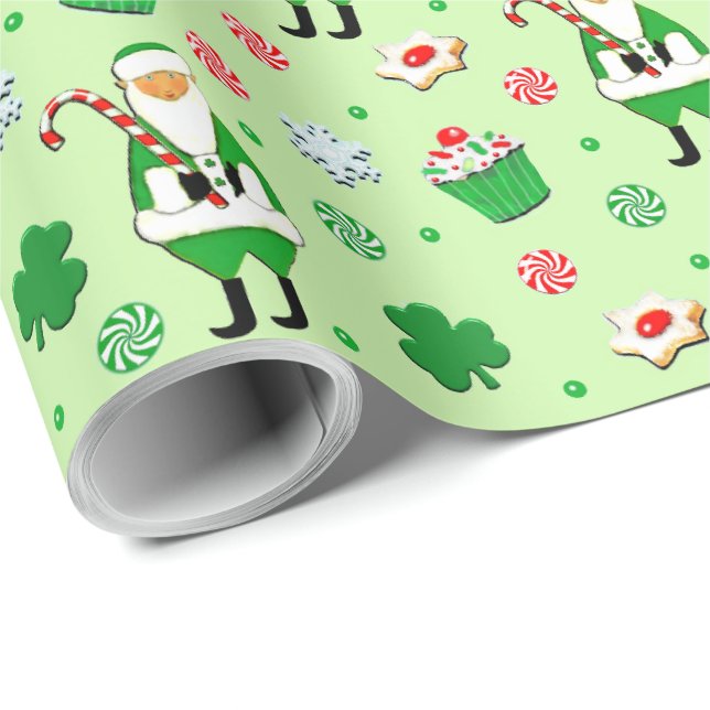 Irish Christmas Wrapping Paper (Roll Corner)