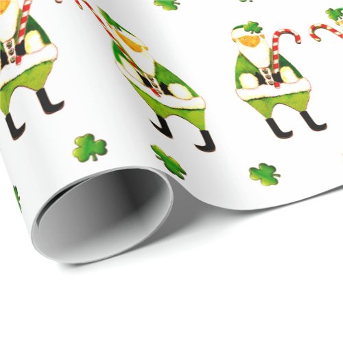 Irish Christmas Wrapping Paper