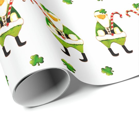 Irish Christmas Wrapping Paper