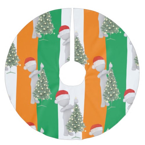 irish christmas xmas tree skirt