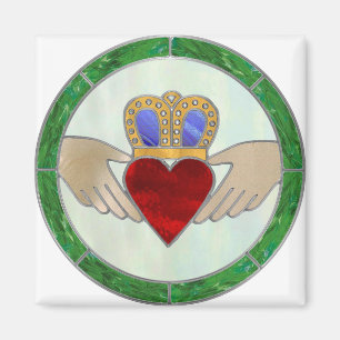 Irish Claddagh Magnet