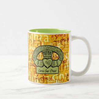 Irish Claddagh mug Love Forever