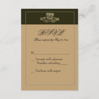 Irish Claddagh RSVP