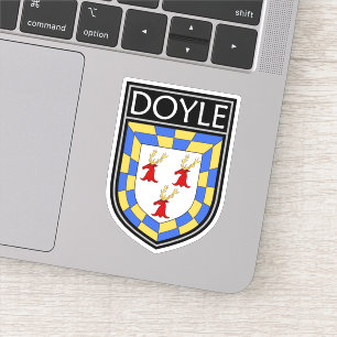 Irish Clan Crest - Doyle Sticker