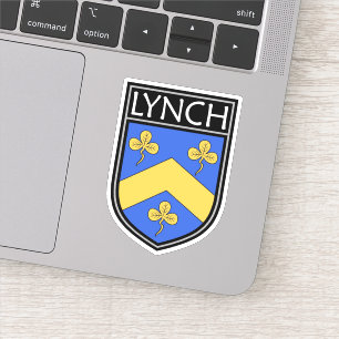 Irish Clan Crest - Lynch Sticker