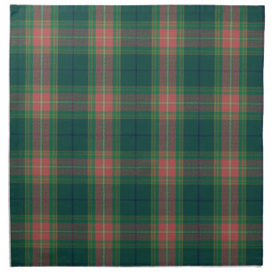 Irish Clan Gallagher Family Tartan Plaid Cloth Napkin