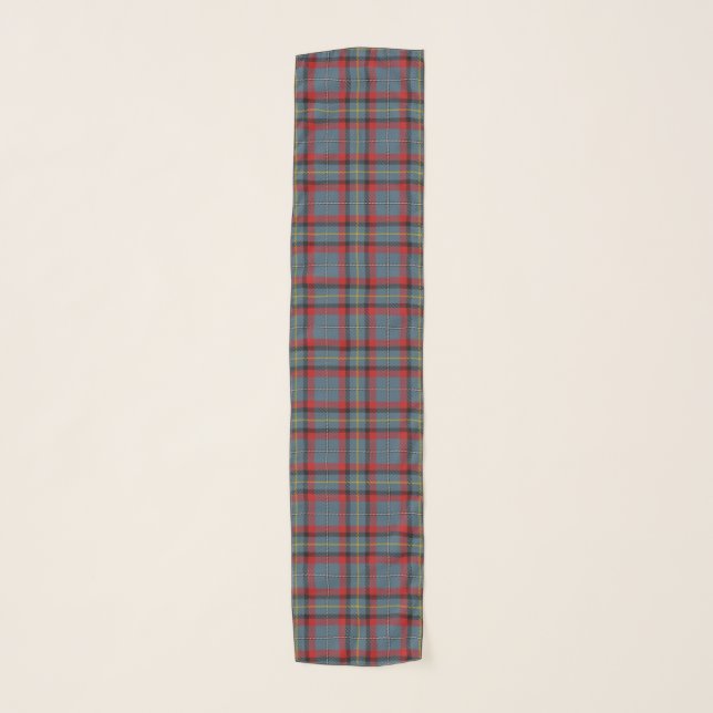 Irish Clan McNamara MacNamara Tartan Plaid Scarf (Front)