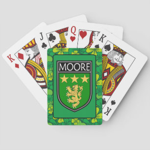 Irish Clan Moore Poker Cards