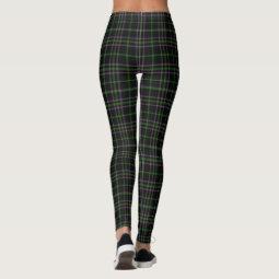 Irish Clan O'Boyle Boyle Tartan Plaid Leggings | Zazzle