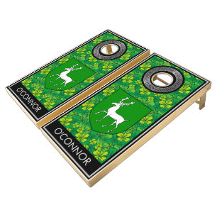Irish - Clan O'Connor [EDIT] Cornhole Set