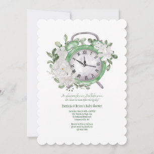 Irish Clock Invitation