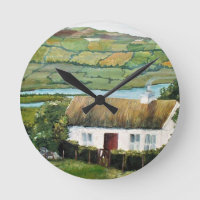 Irish Clock Ireland Landscape