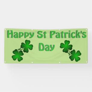 Irish Clover Banner