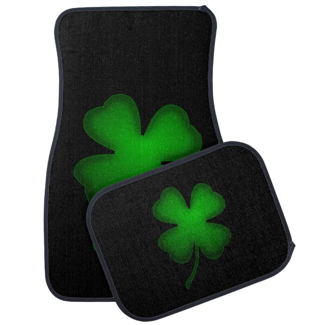 Irish Clover Car Floor Mat (Set)