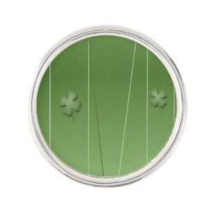 Irish Clover Design Lapel Pin