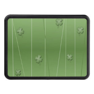 Irish Clover Design Tow Hitch Cover