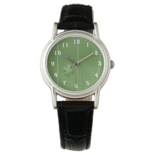 Irish Clover Design Watch