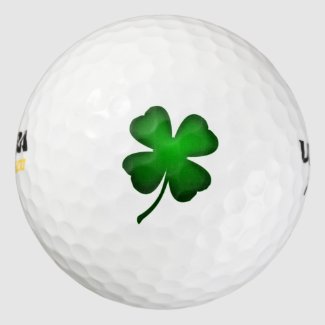 Irish Clover Pack Of Golf Balls