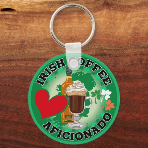 Irish Coffee Aficionado Keychain