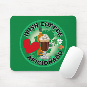 Irish Coffee Aficionado, Mouse Pad