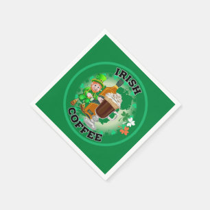 Irish Coffee - An Elixir. Napkins