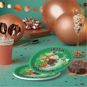 Irish Coffee - An Elixir. Paper Plates