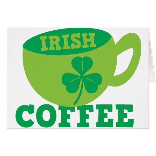 Irish Coffee Cards (Front Horizontal)