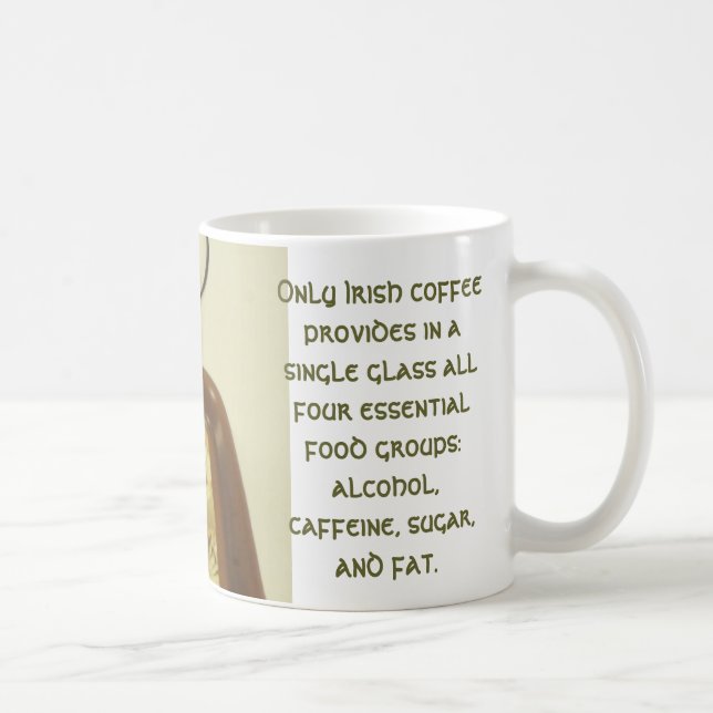 Irish Coffee Coffee Mug (Right)