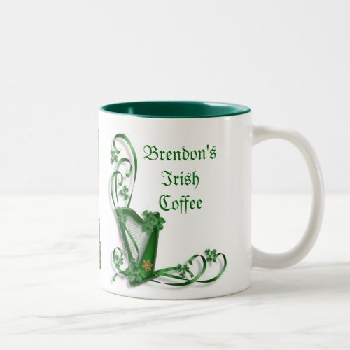 Irish Coffee mug Personalized celtic