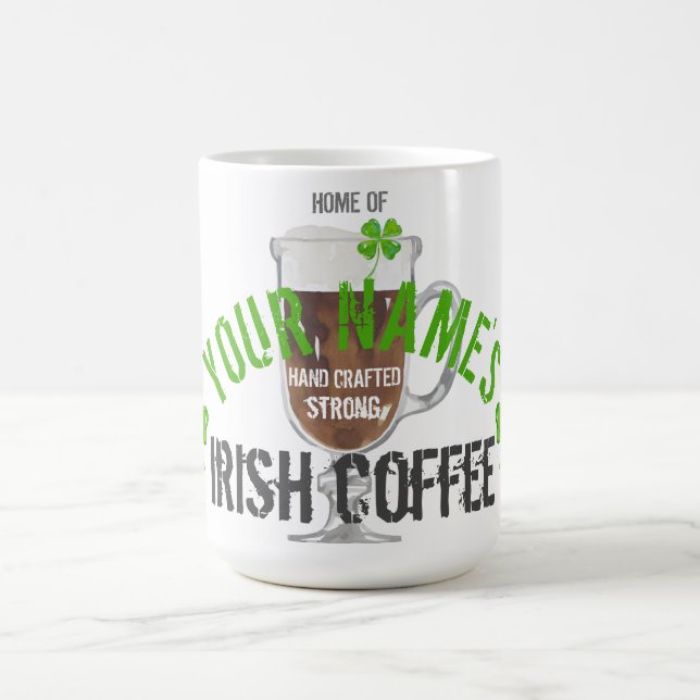 Irish Coffee Personalized Mug (Center)
