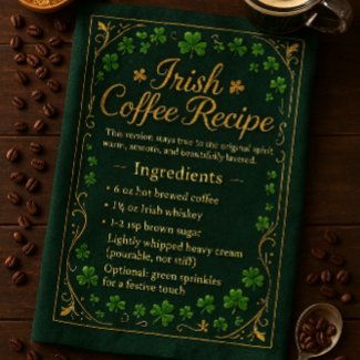 Irish Coffee Recipe St Patrick's Day 