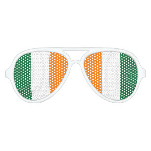 Irish Colors Aviator Sunglasses