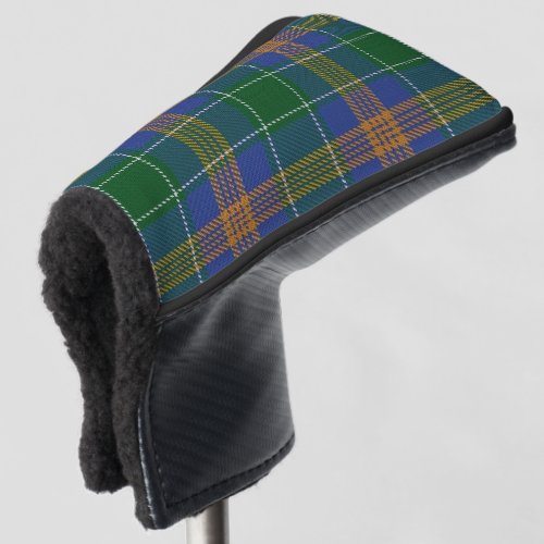 Irish Colors Clan McAuliffe MacAuliff Tartan Plaid Golf Head Cover