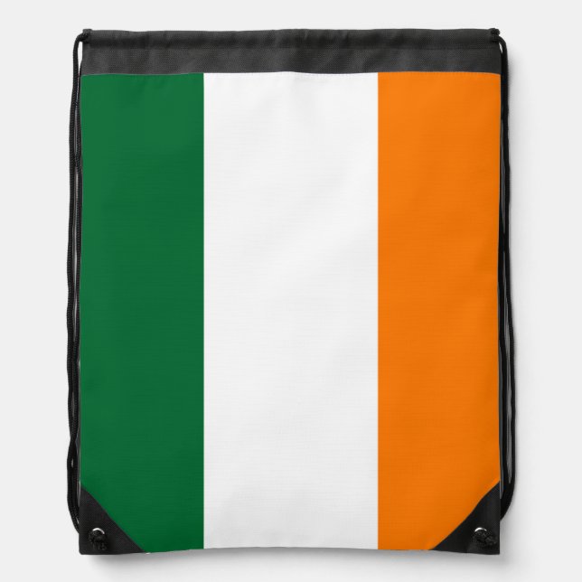 Irish Colors Drawstring Bag (Front)