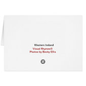 Irish Cottage II Cards (Back Horizontal)