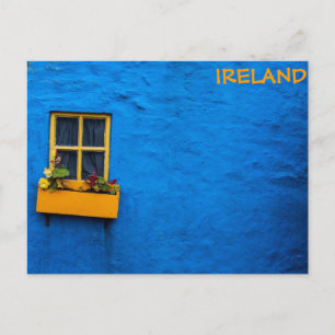 Irish cottage postcard