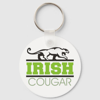 Irish Cougar Gift Keychain