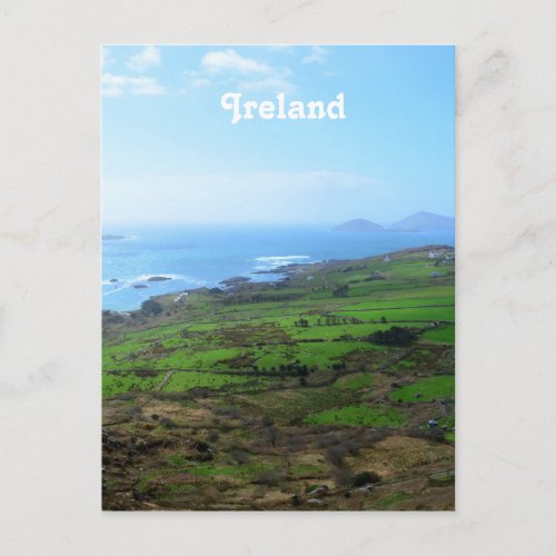 Irish Countryside Postcard