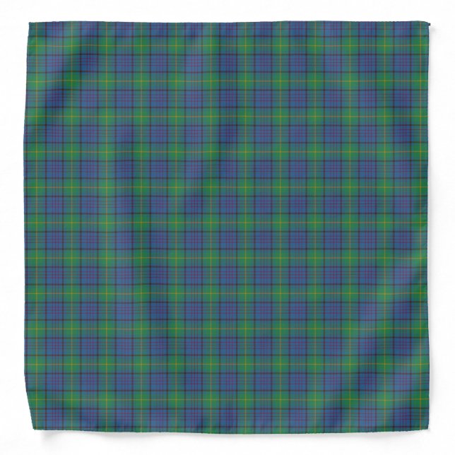 Irish County Donegal Tartan  Bandana (Front)