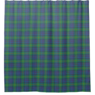 Irish County Donegal Tartan Shower Curtain