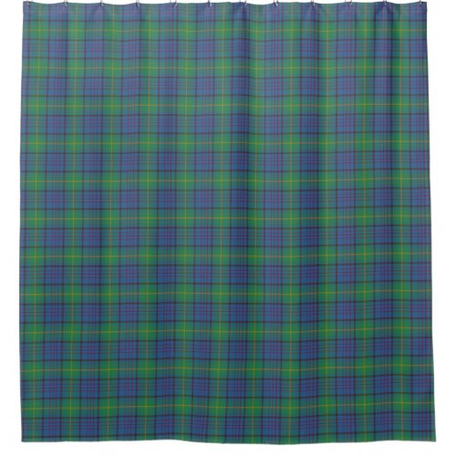 Irish County Donegal Tartan   Shower Curtain