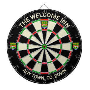 Irish County Down Ireland Dartboard