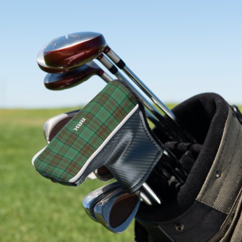 Irish County Dublin Tartan Personalized Golf Head Cover