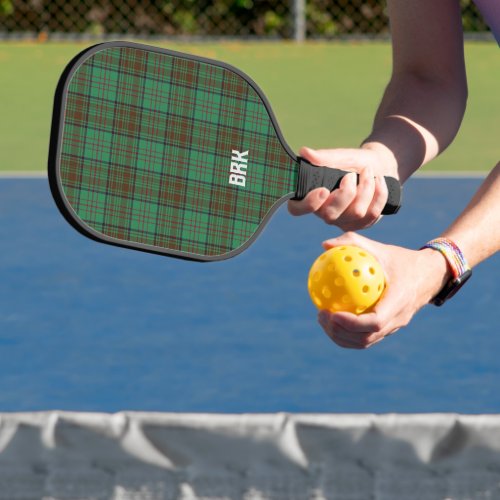 Irish County Dublin Tartan   Pickleball Paddle